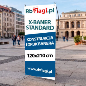 X-banner standard 120×210
