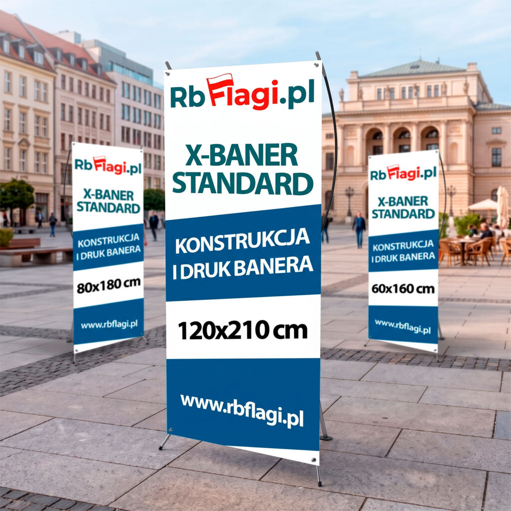 X-baner reklamowy