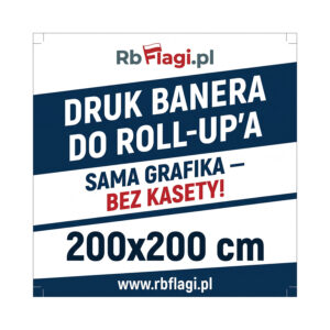 Grafika do roll-upu 200x200 cm