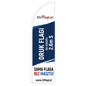 Flaga do masztu S 2,6m