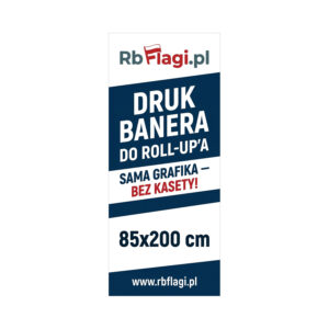 Grafika do roll-upu 85x200 cm